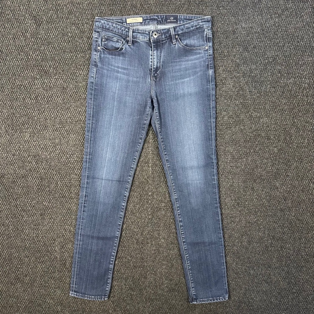 AG Adriano Goldschmied The Prima Jeans Women 28R Blue Mid Rise Cigarette SPD1434
